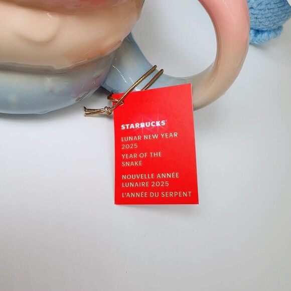 🐍2025 Starbucks Ceramic Mug 14 oz 414ml Chinese Lunar New Year Of the Snake 🐍 - Picture 7 of 8